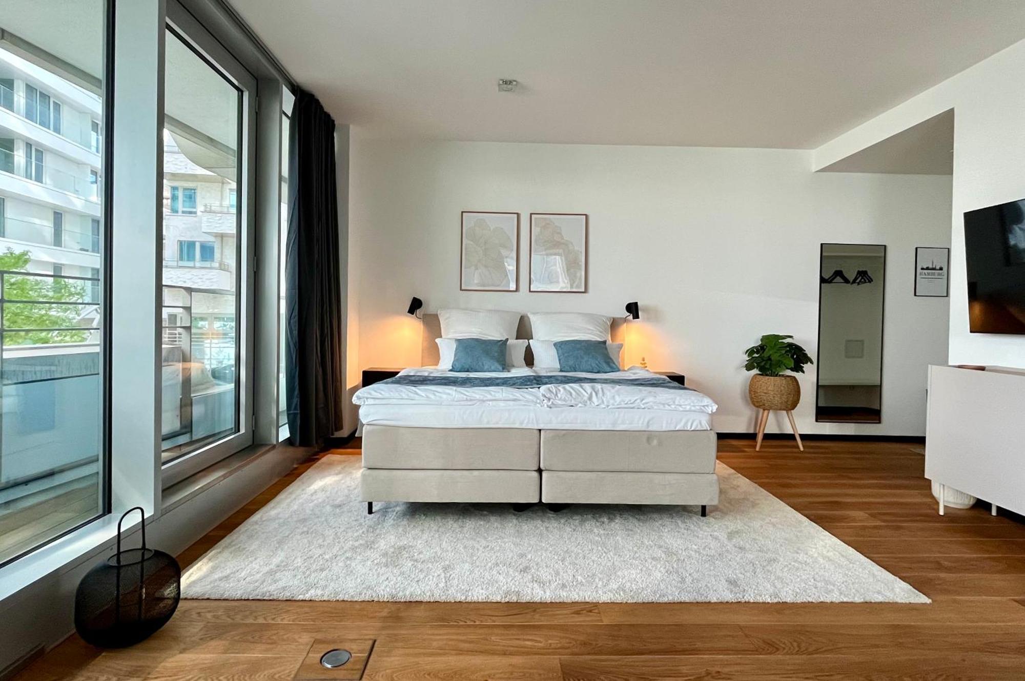 Come2Stay Hafencity - Marco Polo Tower ฮัมบูร์ก ภายนอก รูปภาพ